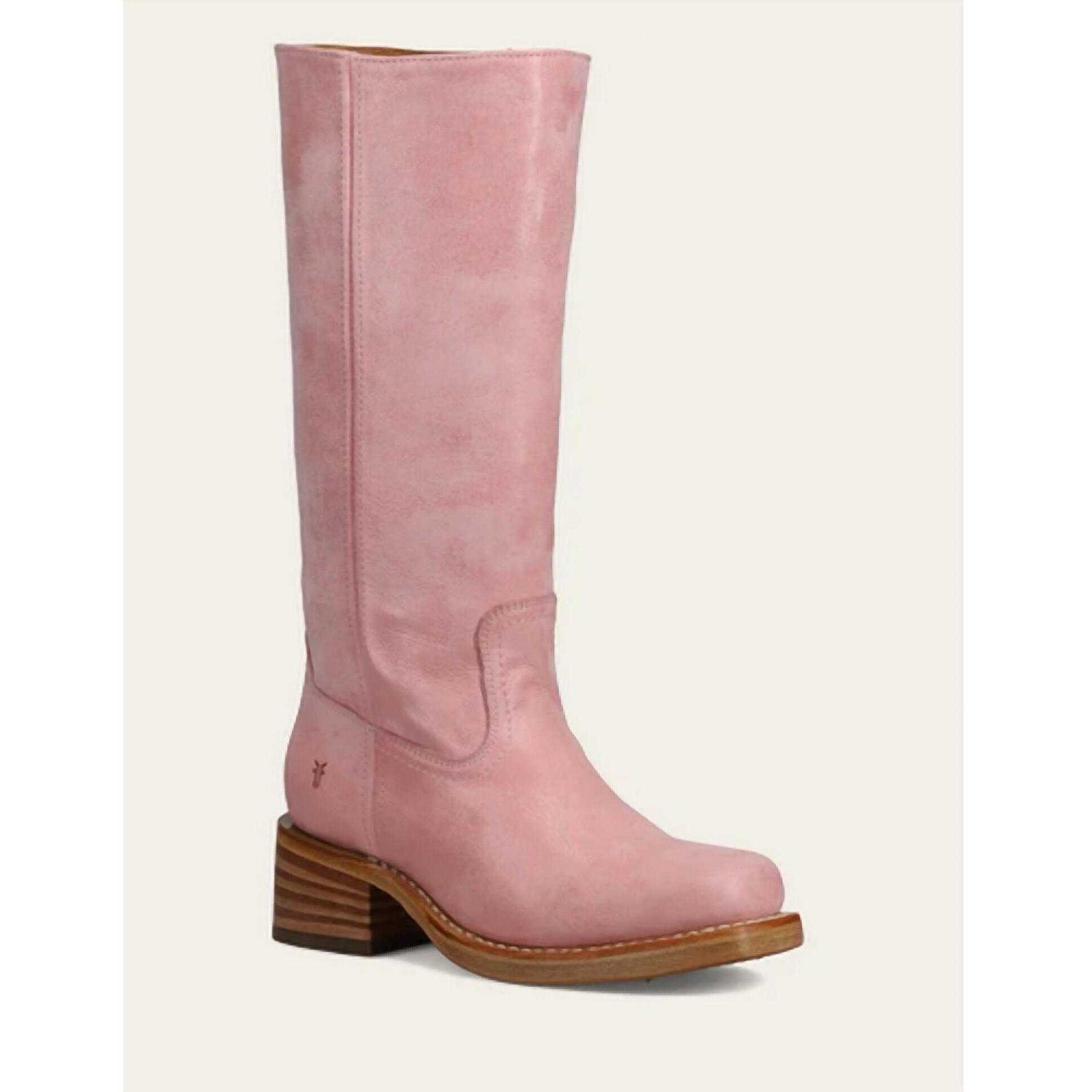 New Frye Women's Campus 14l Boot In Pink